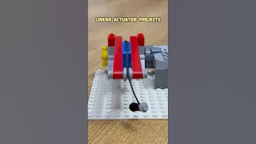 Linear Actuator Projects Compilation #lego #technic #legotechnic #mechanical #diy #mechanism