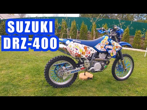 Suzuki DRZ-400 обзор мотоцикла после пяти лет эксплуатации. (English subtitles)