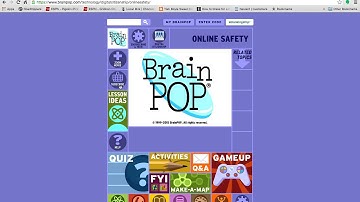 Brainpop Online Safety - Make A Map