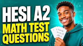 HESI A2 Math Test Questions | Must-Know Practice Before Exam Day#nursingexamprep #hesia2exam