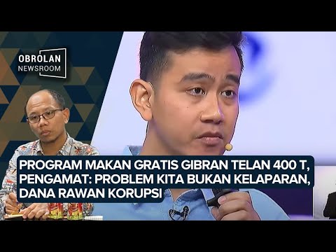 Dana Fantastis Program Makan Siang Gratis Gibran, Pengamat: Rawan Korupsi dan Kurang Efisien