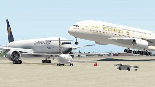 Etihad Airbus A380 Did Unexpectedly Most Scary Takeoff Ever [Xp 11]