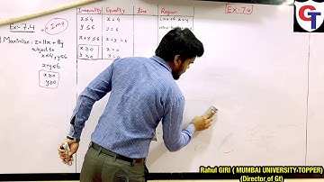 L.6 LINEAR PROGRAMMING | EX 6.2 (PART 1)| 12TH COMMERCE | MATHS | NEW SYLLABUS | MAHARASHTRA BOARD