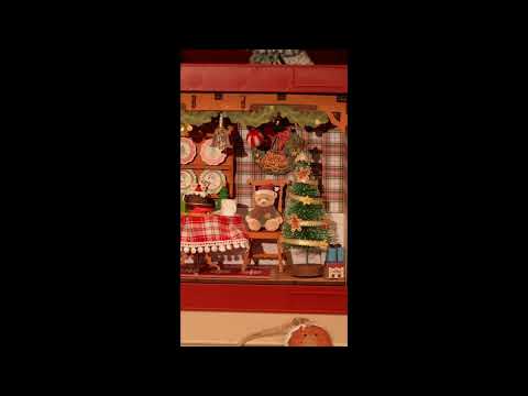 Christmas Toy Shop Puzzle – Rolife Santa's Toy Shop DP006 product video preview