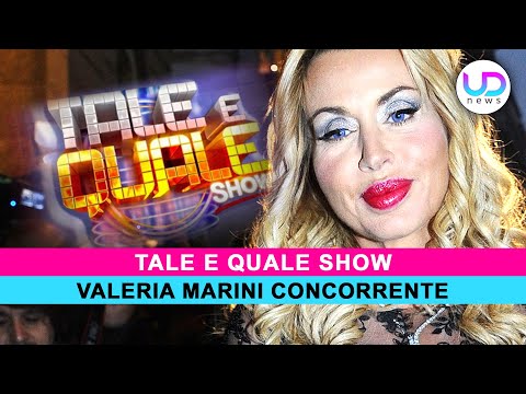 Tale e Quale Show: Valeria Marini Tra I Concorrenti!