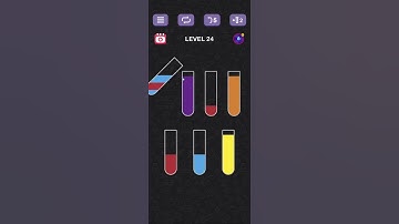Water Sort Puzzle - Sort Color - Level 24 - Walkthrough SOLVED by RobotPlayer AI!!!