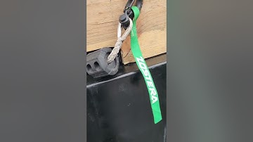 dump trailer winch install