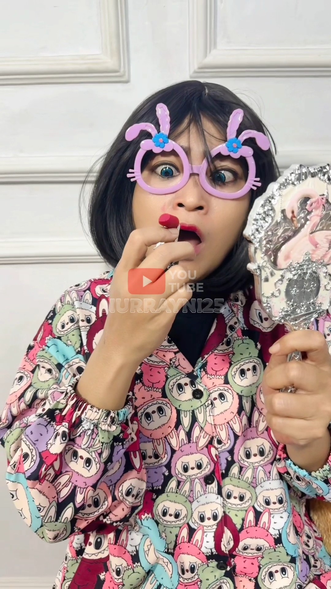 NAH KAN LIPSTIKNYA JADI RUSAK | NURRAYNI25