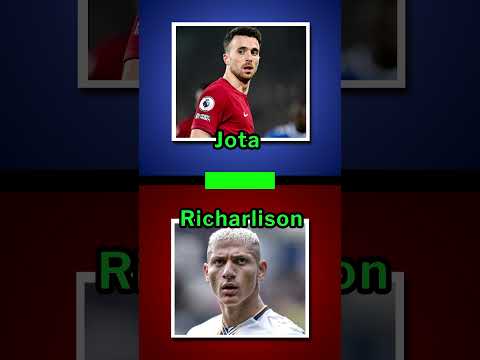 Most Goals Scored Richarlison vs Jota [Football Quiz]