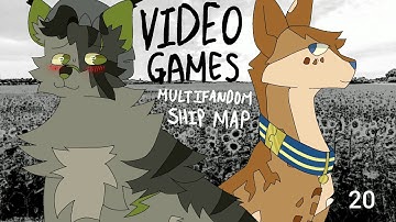 CLOSED Video Games // Multifandom pmv Ship Map //  27/31 done