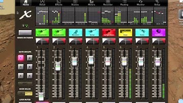 Behringer X32 - iPad Monitor Mixing - X32-Mix App