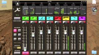 Behringer X32 - iPad Monitor Mixing - X32-Mix App screenshot 5