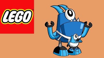 How to Build LEGO Mixels  Parent Frosticon and Baby | Bricks and Clay Play