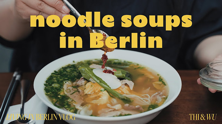 Soup days in Berlin – Living in Berlin vlog