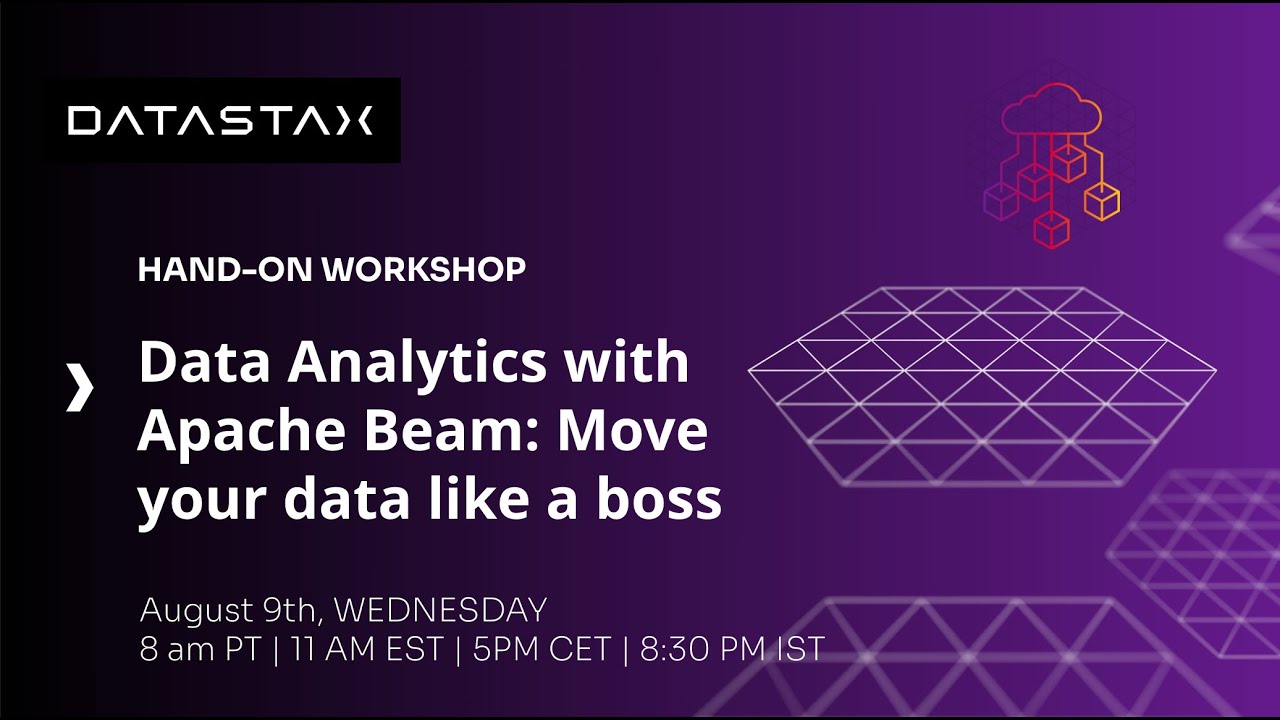 Data Analytics with Apache Beam: Move your data like a boss 