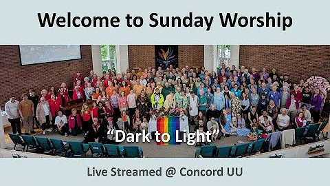 Concord UU Live Stream - Sun, 12/21/25 @ 10 am