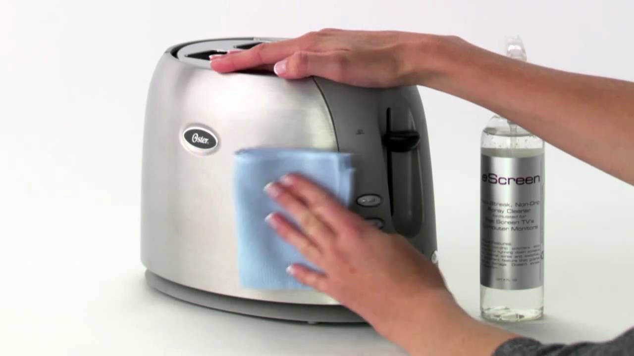 How to Clean Stainless Steel Appliances with eScreen YouTube