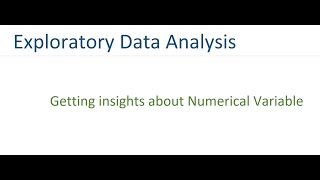 EDA Univariate   Numerical Variables
