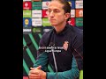 Les mots de Filipe Luis avant le match contre le SC Freiburg (Conference League)