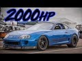 2000HP Toyota Supra  - Cleanest Race Supra's We've Ever Seen!