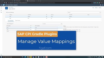 SAP CPI Gradle Plugin support Value Mappings
