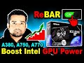 🔥Intel ARC Graphics Card🔥How To Enable Resizable BAR in BIOS/UEFI? @KshitijKumar1990