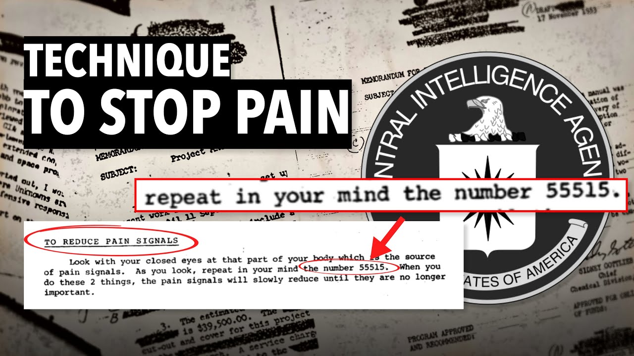 ⁣How The CIA RE-CODES the Body - 55515 (the pain perception gene)