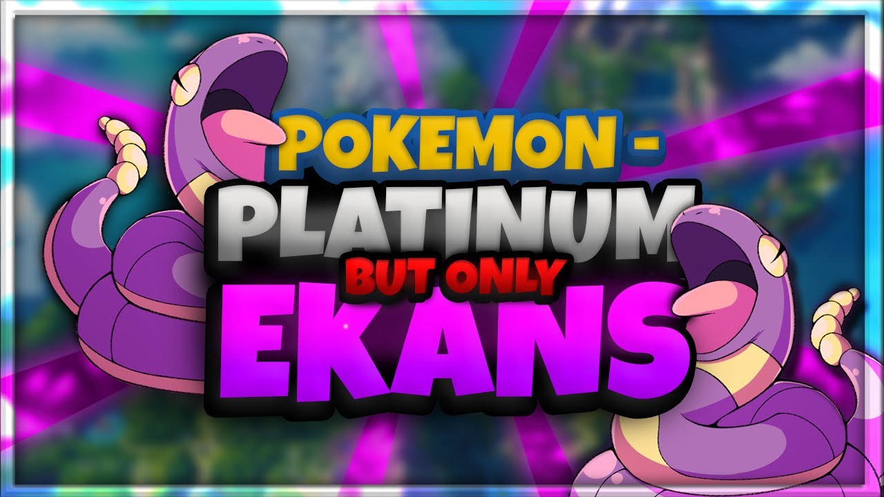 Can I beat Pokémon Platinum with just an Ekans 🟢 No Items in Battle
