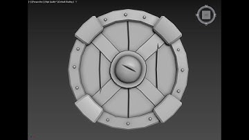 Introduction to 3ds Max Modelling - Creating a Stylized Low Poly Shield [BEGINNERS]