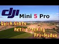 DJI Mini 5 Pro, Quick Shots, Aktiv Tracking und FPV Modus #4k #djimini5pro #deutsch