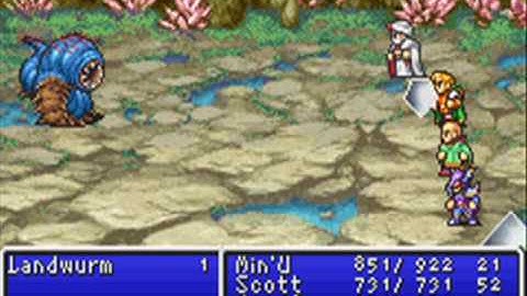 Final Fantasy 2 - Boss 27 - Landwurm/ Roundworm