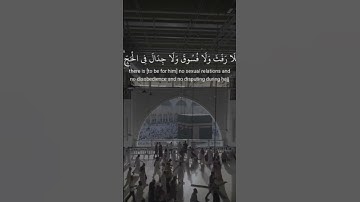 سورة البقرة ( الحج اشهر معلومات ) | للقارئ الشيخ اسلام صبحي #قرآن #راحة_نفسية
