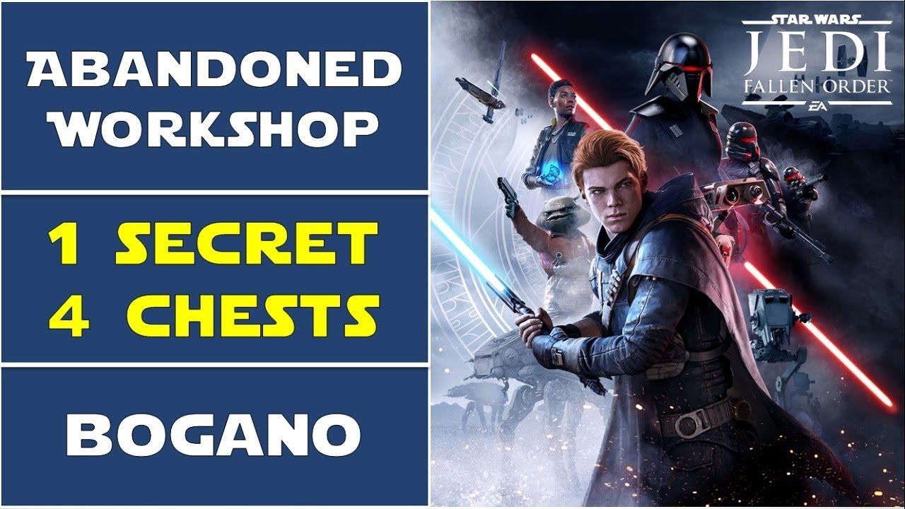 Abandoned All Chests & Secrets Locations Bogano Star Wars