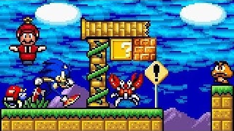 Super Mario Bros X (SMBX 1.4.4) Custom Level: 