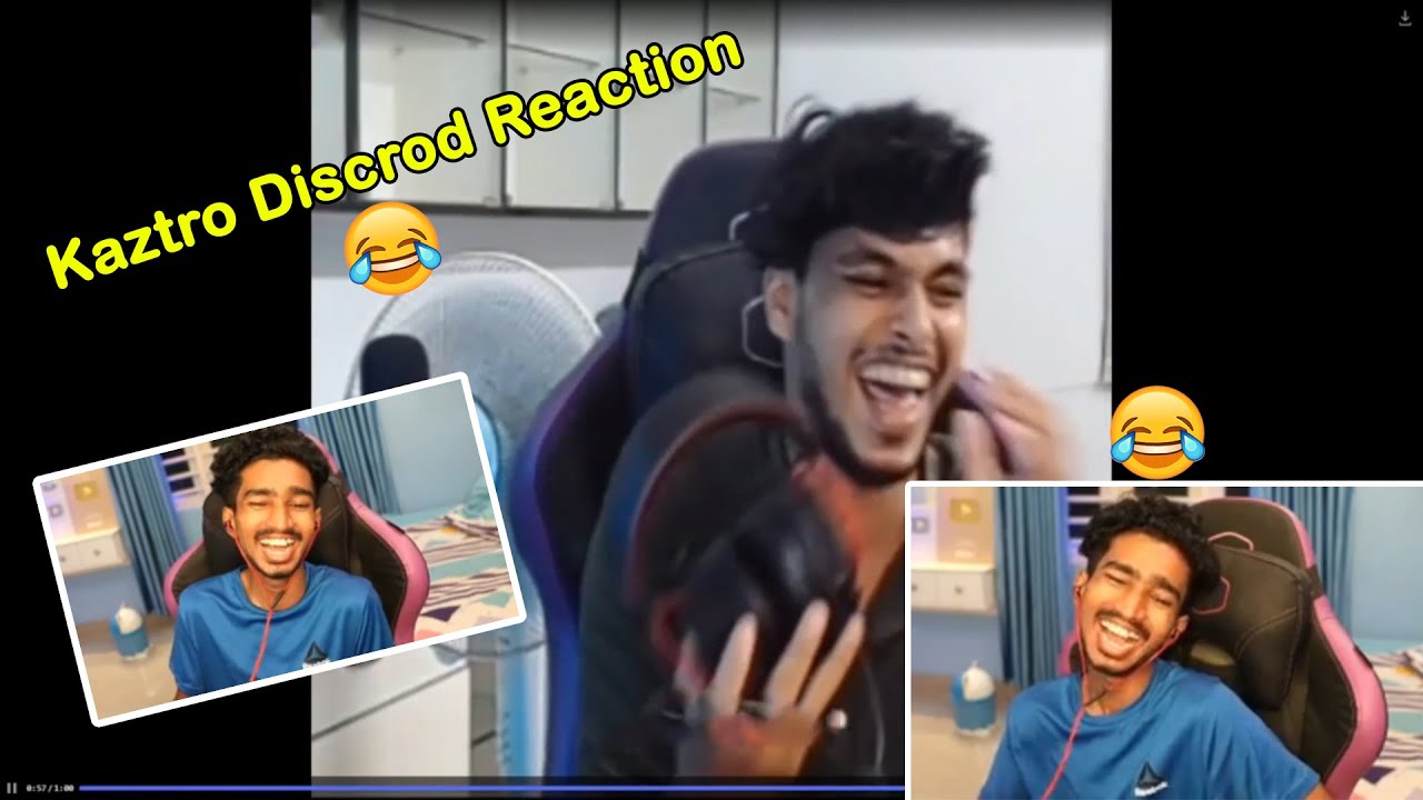 Kaztro discord troll reaction 🤣| Kaztro discord react cheythappol 🤣 | TKRP | Kaztro funny reaction