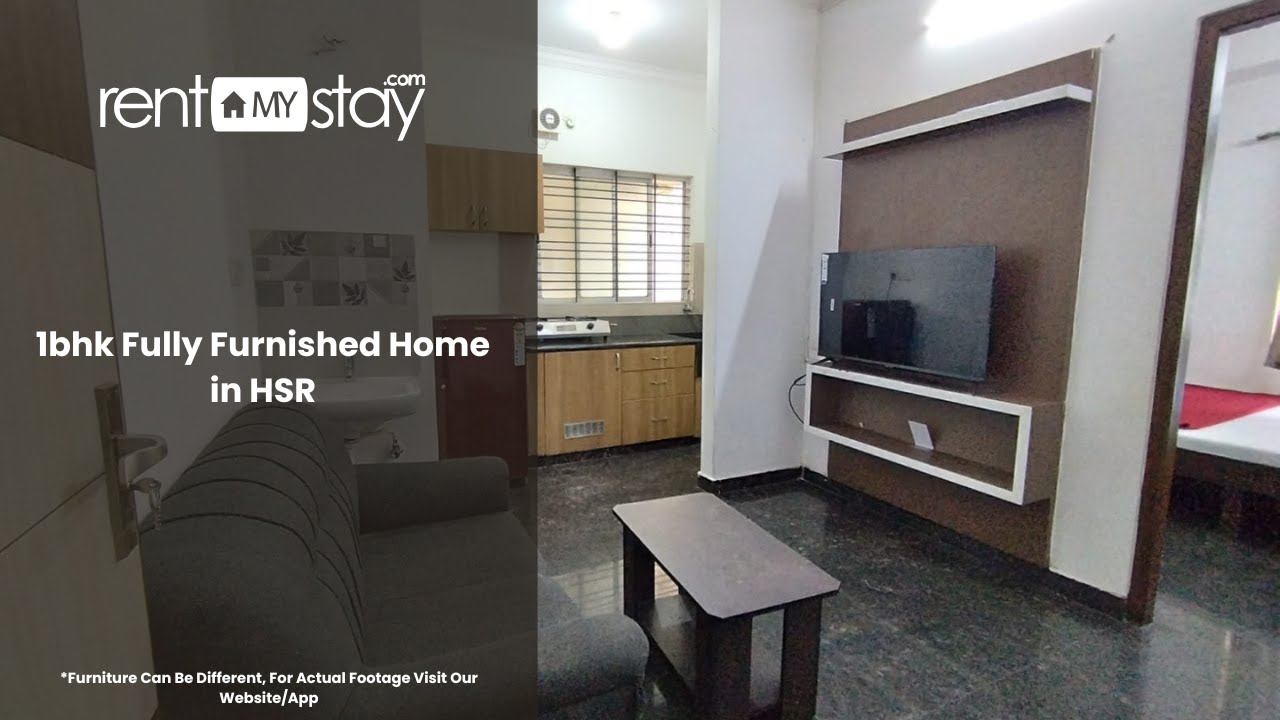 Fully Furnished BHK Flat In HSR Layout Sector Alt Service