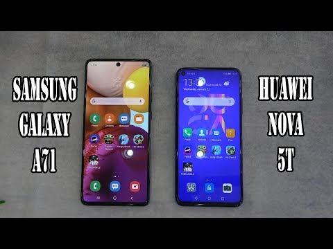 Samsung Galaxy A71 vs Huawei nova 5T | SpeedTest and Camera comparison