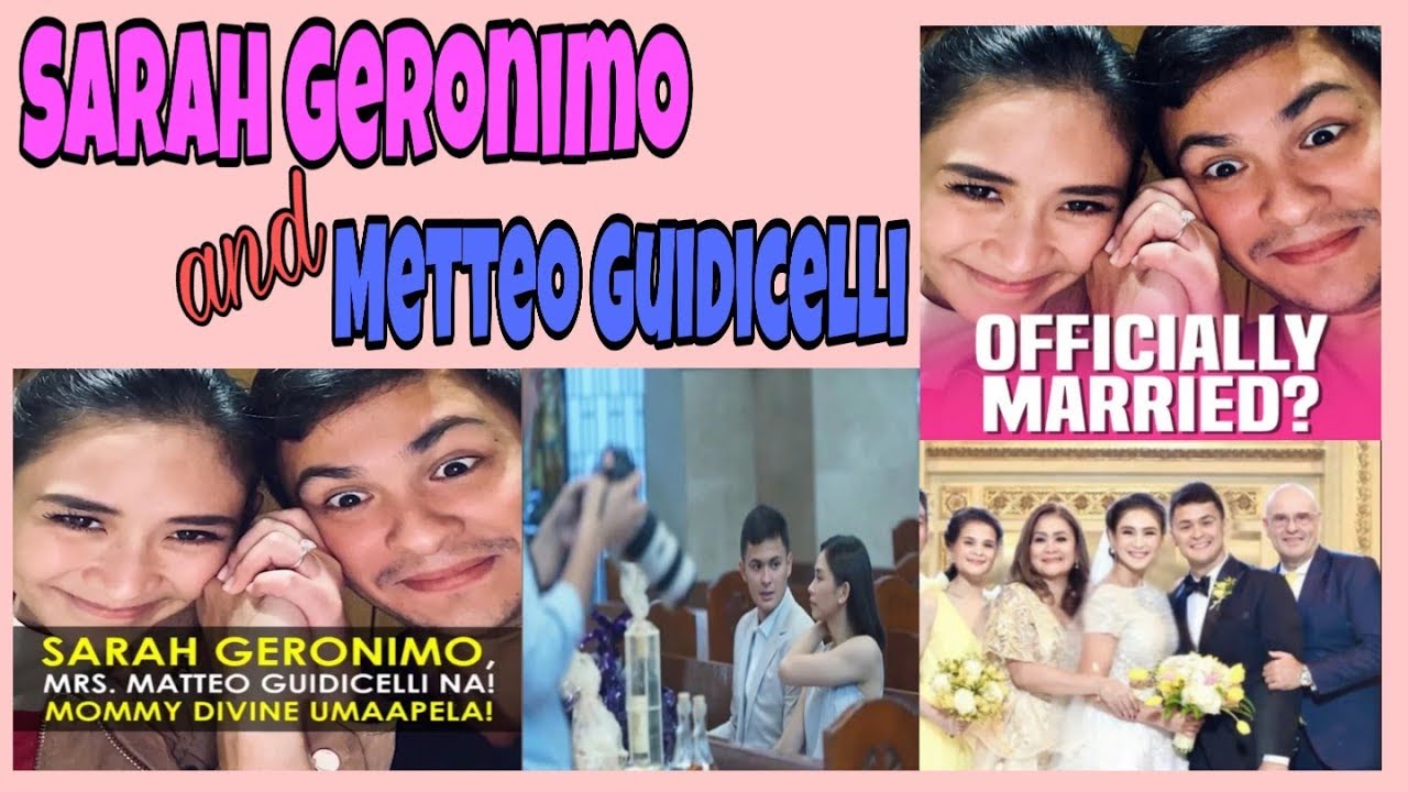 Sarah Geronimo and Matteo Guidicelli kasal na! | Mommy Divine Umaapela?