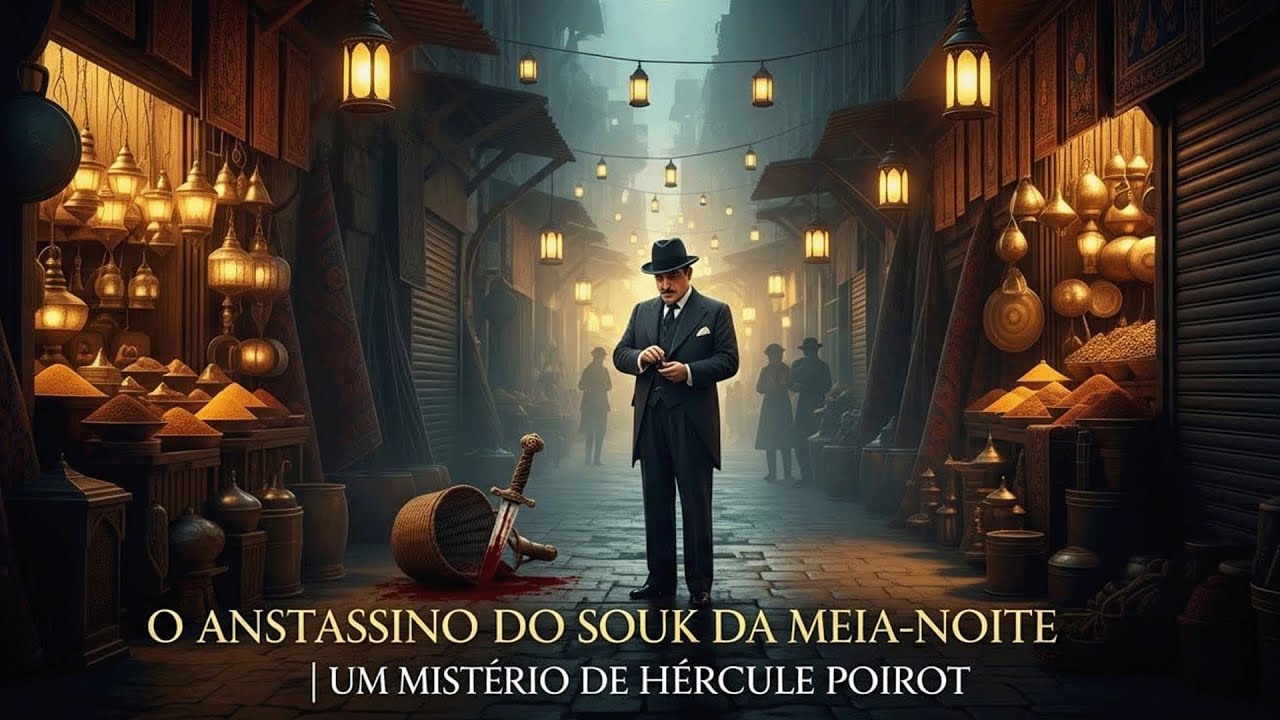 **O Assassino do Souk da Meia-Noite | Um Mistério de Hercule Poirot**
