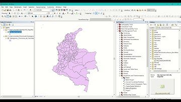 Proyectar y Reproyectar Shapefile – Esri