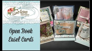 Open Book Easel Cards