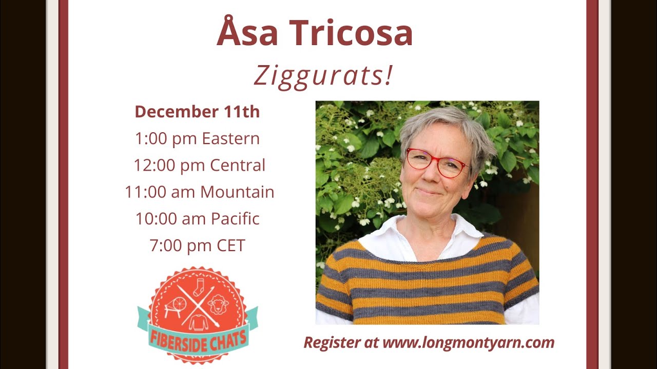 Fiberside Chats: Åsa Tricosa, Dec 11, 2022