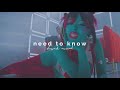 doja cat - need to know (slowed   reverb)