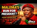 Julius Malema S First Presidential Campaign Speech EFF Plenum Signals 2026 Power Shift 