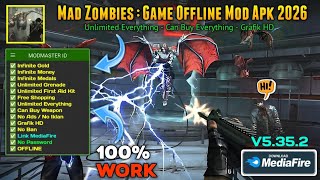 MAD ZOMBIES MOD APK v5.35.2 Terbaru 2026 - Unlimited Everything, Infinite Money/Gold, Free Shopping