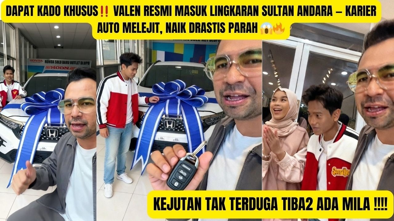 AUTO NAIK KELAS‼️ VALEN MASUK LINGKARAN SULTAN ANDARA DAPAT HADIAH & MILA TIBA2 DATANG TANPA KODE 😭
