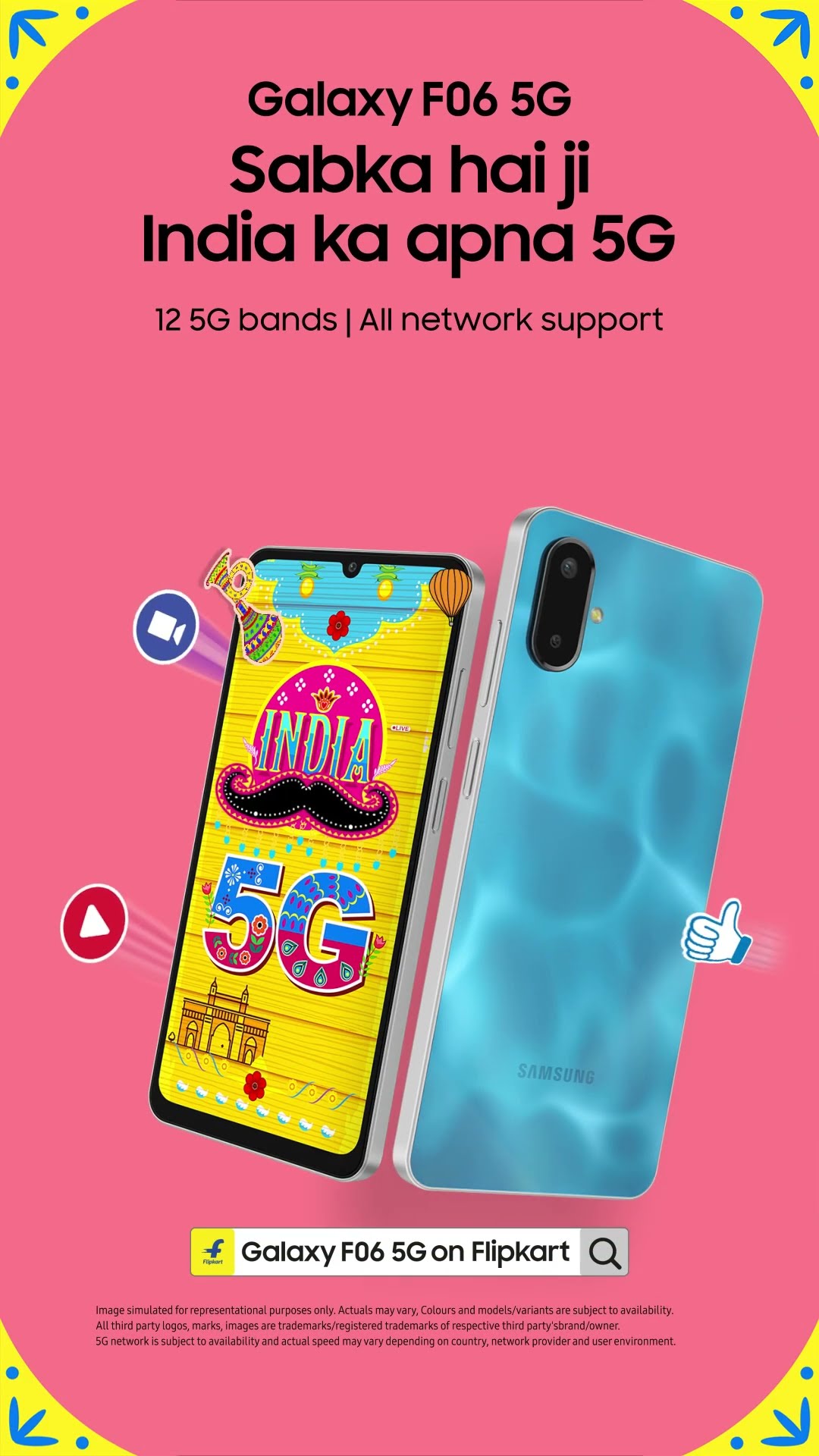 Stylish look flaunt karo with Galaxy F06 5G | Samsung