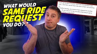 Same Uber Or Lyft Ride Request | Take It Or Pass?!