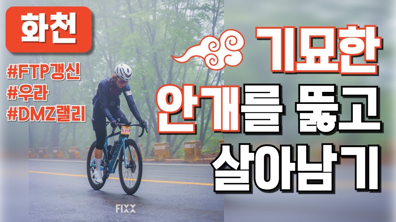 기묘한 안개를 뚫고 살아남기 - 화천 DMZ 랠리