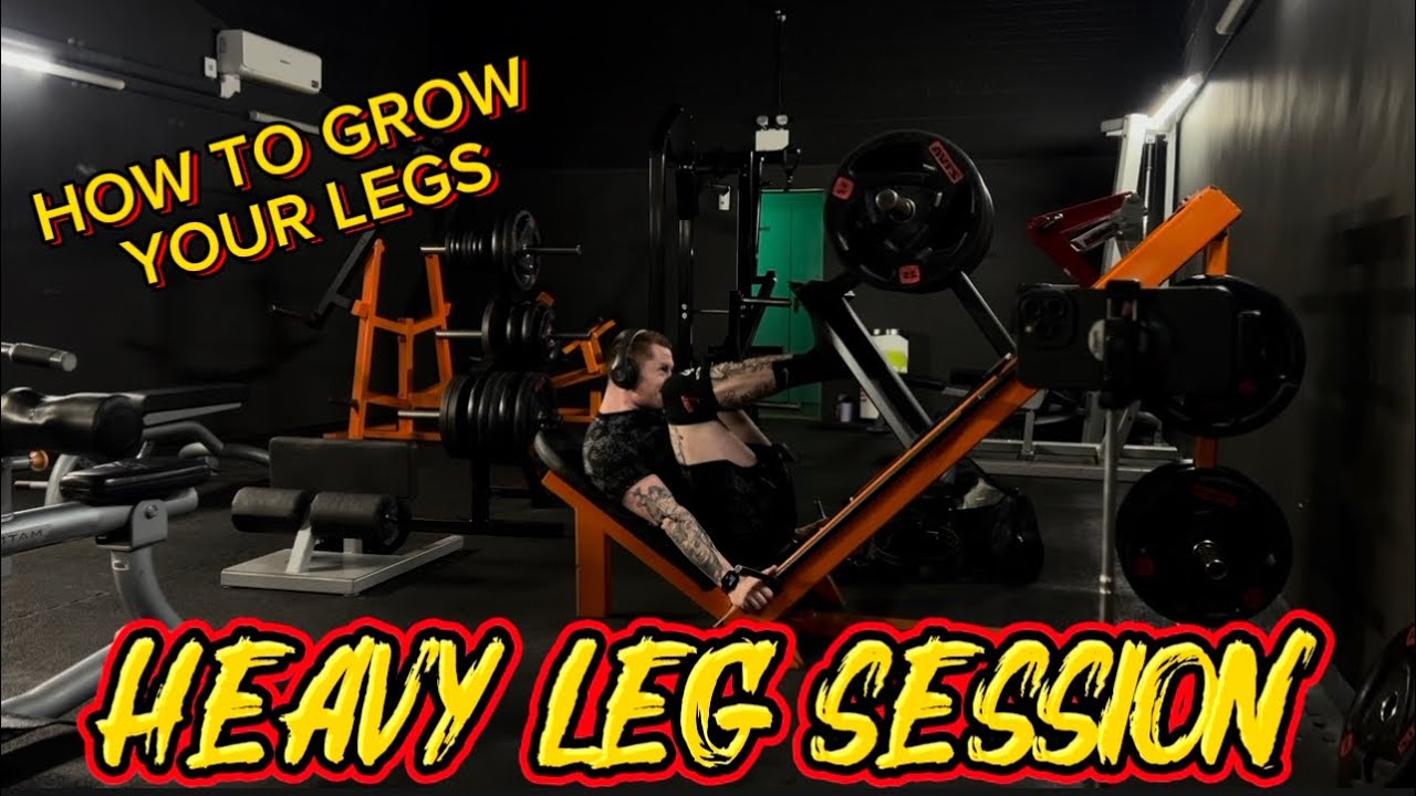 This Leg Day Workout Will Leave You Unable to Walk 😤